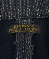 BROWN'S BEACH JACKET（ブラウンズビーチジャケット）カジュアルジャケット 紺 サイズ:38(S位) メンズ/2200608347011
