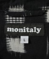 MONITALY（モニタリー）カジュアルシャツ 黒 サイズ:L メンズ/2200717973040