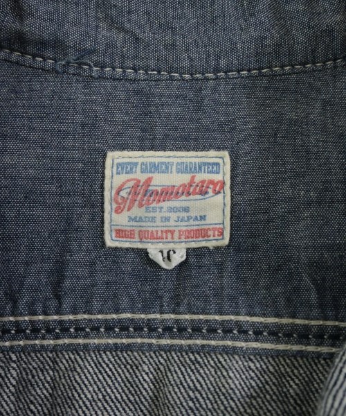 MOMOTARO JEANS（モモタロウジーンズ）カジュアルシャツ 紺 サイズ:40(M位) メンズ/2200628782014