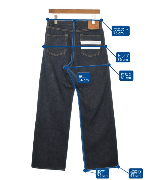 MOMOTARO JEANS（モモタロウジーンズ）デニムパンツ 紺 サイズ:29(S位) メンズ/2200607385076