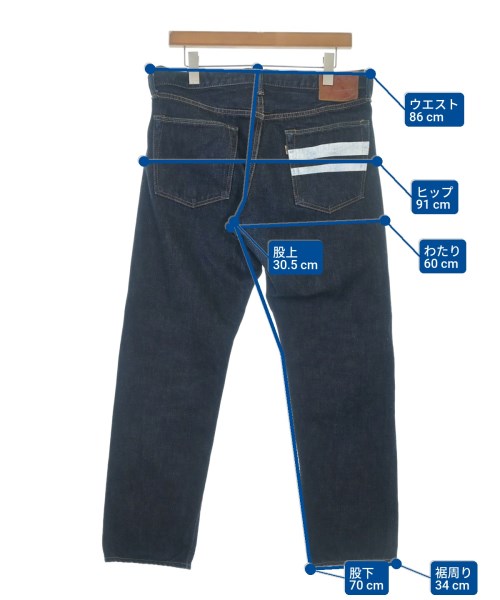 MOMOTARO JEANS（モモタロウジーンズ）デニムパンツ 紺 サイズ:34(XL位) メンズ/2200615584065