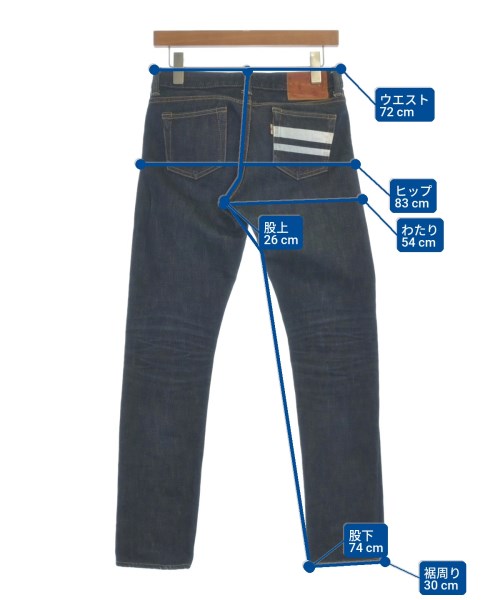 MOMOTARO JEANS（モモタロウジーンズ）デニムパンツ 紺 サイズ:27(XS位) メンズ/2200617910053