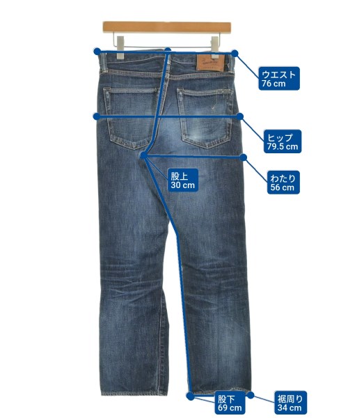 MOMOTARO JEANS（モモタロウジーンズ）デニムパンツ 紺 サイズ:-(S位) メンズ/2200692601099