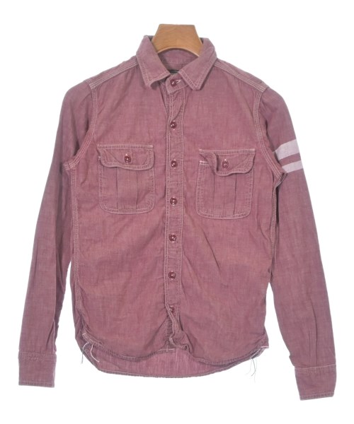 MOMOTARO JEANS(モモタロウジーンズ)カジュアルシャツ ピンク サイズ:34(XS位)/2200662739012