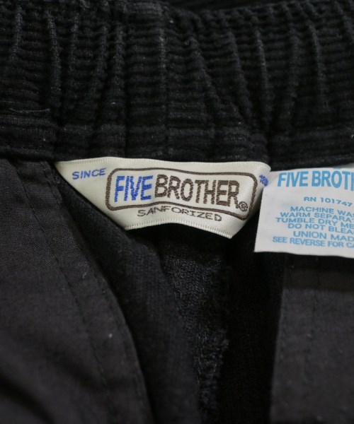 FIVE BROTHER（ファイブブラザー）カーゴパンツ 黒 サイズ:L メンズ/2200619226060