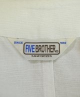 FIVE BROTHER（ファイブブラザー）カジュアルジャケット 白 サイズ:M メンズ/2200632009053