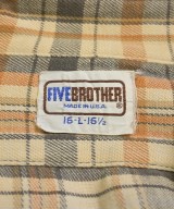 FIVE BROTHER（ファイブブラザー）カジュアルシャツ ベージュ サイズ:L メンズ/2200616336014