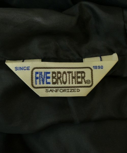 FIVE BROTHER（ファイブブラザー）ミリタリーブルゾン 黒 サイズ:F メンズ/2200709270034