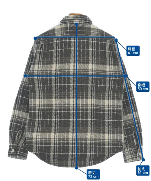 FIVE BROTHER（ファイブブラザー）カジュアルシャツ グレー サイズ:M メンズ/2200640083069