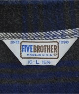 FIVE BROTHER（ファイブブラザー）カジュアルシャツ 紺 サイズ:L メンズ/2200645158045