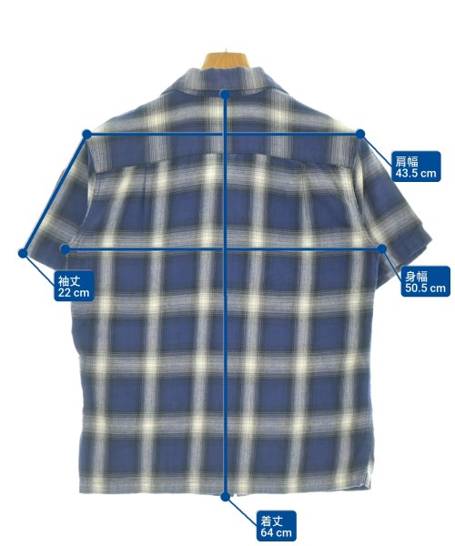 FIVE BROTHER（ファイブブラザー）カジュアルシャツ 青 サイズ:S メンズ/2200663853021