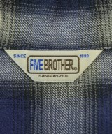 FIVE BROTHER（ファイブブラザー）カジュアルシャツ 青 サイズ:S メンズ/2200663853021