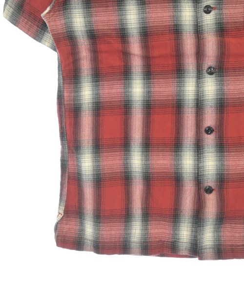 FIVE BROTHER（ファイブブラザー）カジュアルシャツ 赤 サイズ:S メンズ/2200663853038