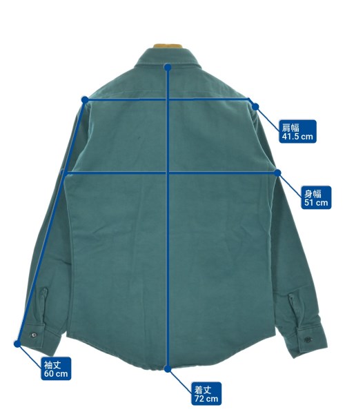 FIVE BROTHER（ファイブブラザー）カジュアルシャツ 緑 サイズ:S メンズ/2200663951055