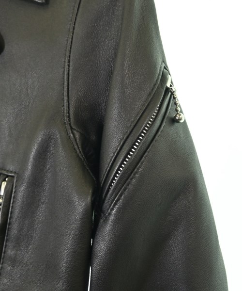 JAMES GROSE（ジェームスグロース）ライダース 黒 サイズ:34(S位) メンズ/2200639289014