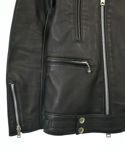 JAMES GROSE（ジェームスグロース）ライダース 黒 サイズ:34(S位) メンズ/2200639289014