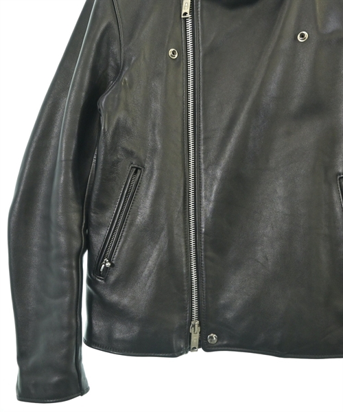 JAMES GROSE（ジェームスグロース）ライダース 黒 サイズ:38(S位) メンズ/2200627946066