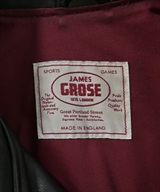 JAMES GROSE（ジェームスグロース）ライダース 黒 サイズ:38(S位) メンズ/2200627946066