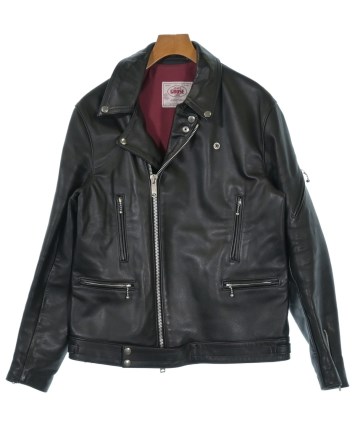 JAMES GROSE（ジェームスグロース）ライダース 黒 サイズ:40(M位