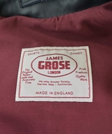 JAMES GROSE（ジェームスグロース）ライダース 紺 サイズ:42(L位) メンズ/2200668686051