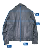 JAMES GROSE（ジェームスグロース）ライダース 紺 サイズ:42(L位) メンズ/2200668686051