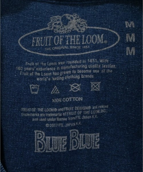 FRUIT OF THE LOOM（フルーツオブザルーム）Tシャツ・カットソー 青 サイズ:M メンズ/2200632720163