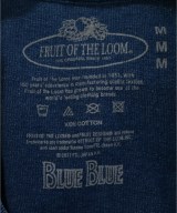 FRUIT OF THE LOOM（フルーツオブザルーム）Tシャツ・カットソー 青 サイズ:M メンズ/2200632720163