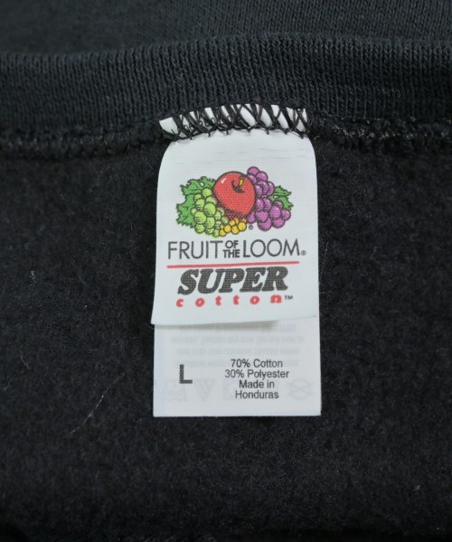 FRUIT OF THE LOOM（フルーツオブザルーム）スウェット 黒 サイズ:L メンズ/2200637282031