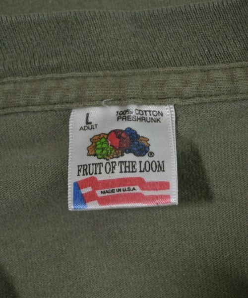 FRUIT OF THE LOOM（フルーツオブザルーム）Tシャツ・カットソー カーキ サイズ:L メンズ/2200642427076