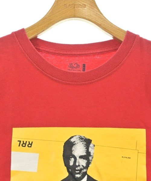 FRUIT OF THE LOOM（フルーツオブザルーム）Tシャツ・カットソー 赤 サイズ:L メンズ/2200607189025