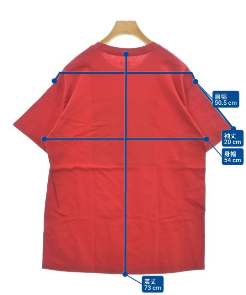 FRUIT OF THE LOOM（フルーツオブザルーム）Tシャツ・カットソー 赤 サイズ:L メンズ/2200607189025