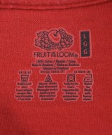 FRUIT OF THE LOOM（フルーツオブザルーム）Tシャツ・カットソー 赤 サイズ:L メンズ/2200607189025