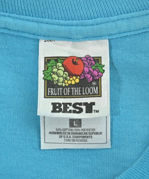 FRUIT OF THE LOOM（フルーツオブザルーム）Tシャツ・カットソー 青 サイズ:L メンズ/2200607189049