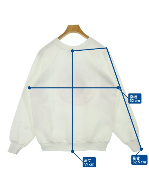 FRUIT OF THE LOOM（フルーツオブザルーム）スウェット 白 サイズ:L メンズ/2200623391082