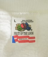 FRUIT OF THE LOOM（フルーツオブザルーム）スウェット 白 サイズ:L メンズ/2200623391082