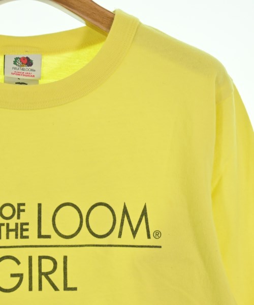 X girl（エックスガール）Tシャツ・カットソー 黄 サイズ:1(S位) レディース/2200614997149