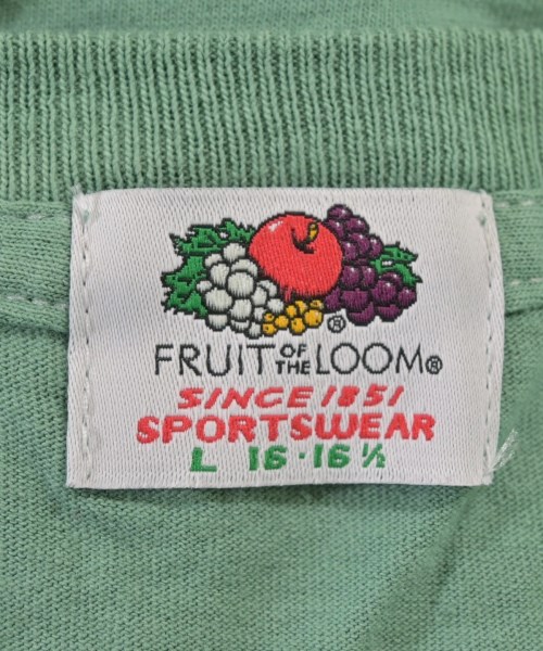 FRUIT OF THE LOOM（フルーツオブザルーム）Tシャツ・カットソー 緑 サイズ:L レディース/2200628916211