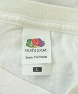 FRUIT OF THE LOOM（フルーツオブザルーム）Tシャツ・カットソー 白 サイズ:L メンズ/2200621667882