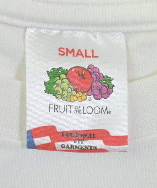 FRUIT OF THE LOOM（フルーツオブザルーム）Tシャツ・カットソー 白 サイズ:S メンズ/2200617273066