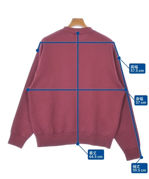 FRUIT OF THE LOOM（フルーツオブザルーム）スウェット 赤 サイズ:L メンズ/2200655550181