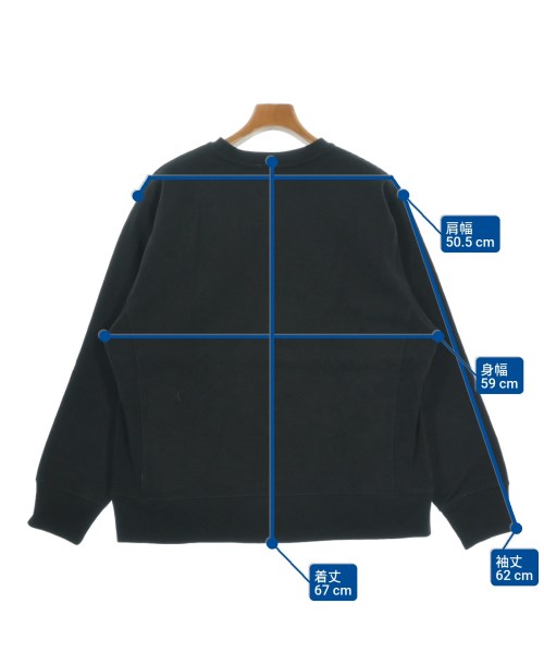 FRUIT OF THE LOOM（フルーツオブザルーム）スウェット 黒 サイズ:L メンズ/2200651940085