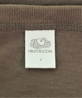 FRUIT OF THE LOOM（フルーツオブザルーム）Tシャツ・カットソー 茶 サイズ:L メンズ/2200662277019