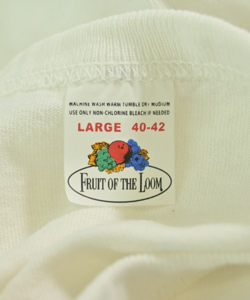 FRUIT OF THE LOOM（フルーツオブザルーム）Tシャツ・カットソー 白 サイズ:L レディース/2200718473020