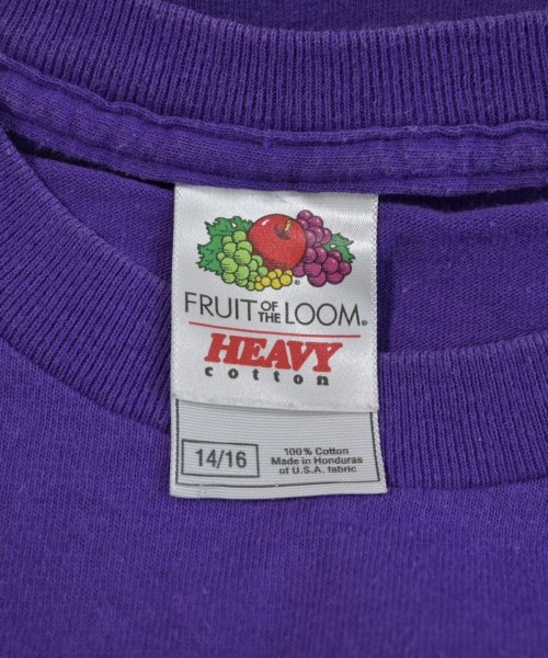 FRUIT OF THE LOOM（フルーツオブザルーム）Tシャツ・カットソー 紫 サイズ:14/16(M位) レディース/2200638046342