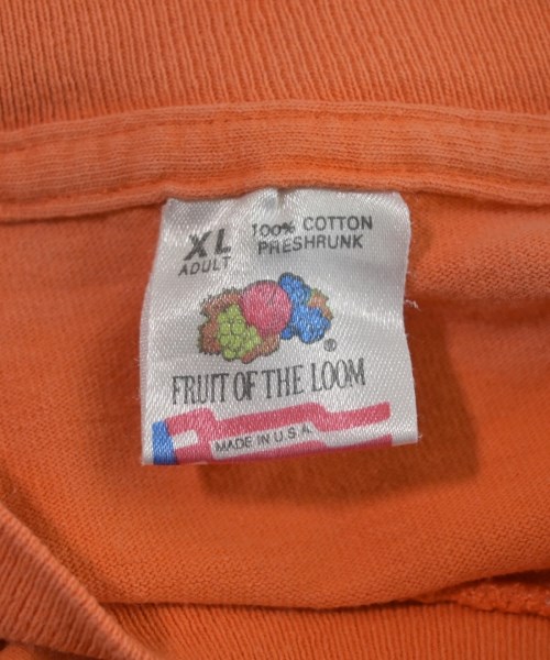 FRUIT OF THE LOOM（フルーツオブザルーム）Tシャツ・カットソー オレンジ サイズ:XL メンズ/2200644915243