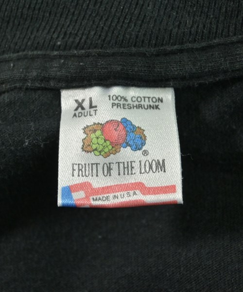 FRUIT OF THE LOOM（フルーツオブザルーム）Tシャツ・カットソー 黒 サイズ:XL メンズ/2200645150087