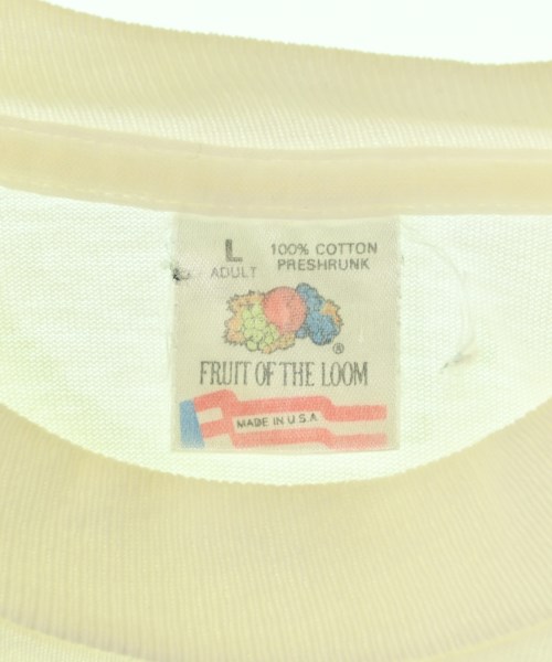 FRUIT OF THE LOOM（フルーツオブザルーム）Tシャツ・カットソー 白 サイズ:L メンズ/2200698397040