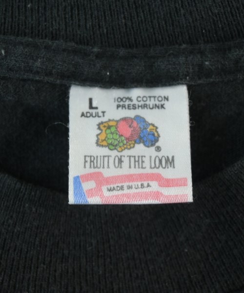 FRUIT OF THE LOOM（フルーツオブザルーム）Tシャツ・カットソー 黒 サイズ:L メンズ/2200717808014