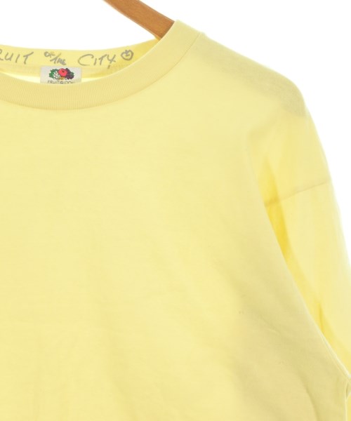 FRUIT OF THE LOOM（フルーツオブザルーム）Tシャツ・カットソー 黄 サイズ:L レディース/2200725081225