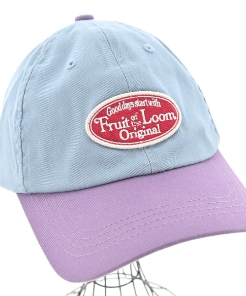 FRUIT OF THE LOOM（フルーツオブザルーム）キャップ 青 サイズ:- レディース/2200687631087